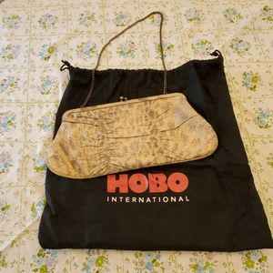 Hobo International Leopard Clutch